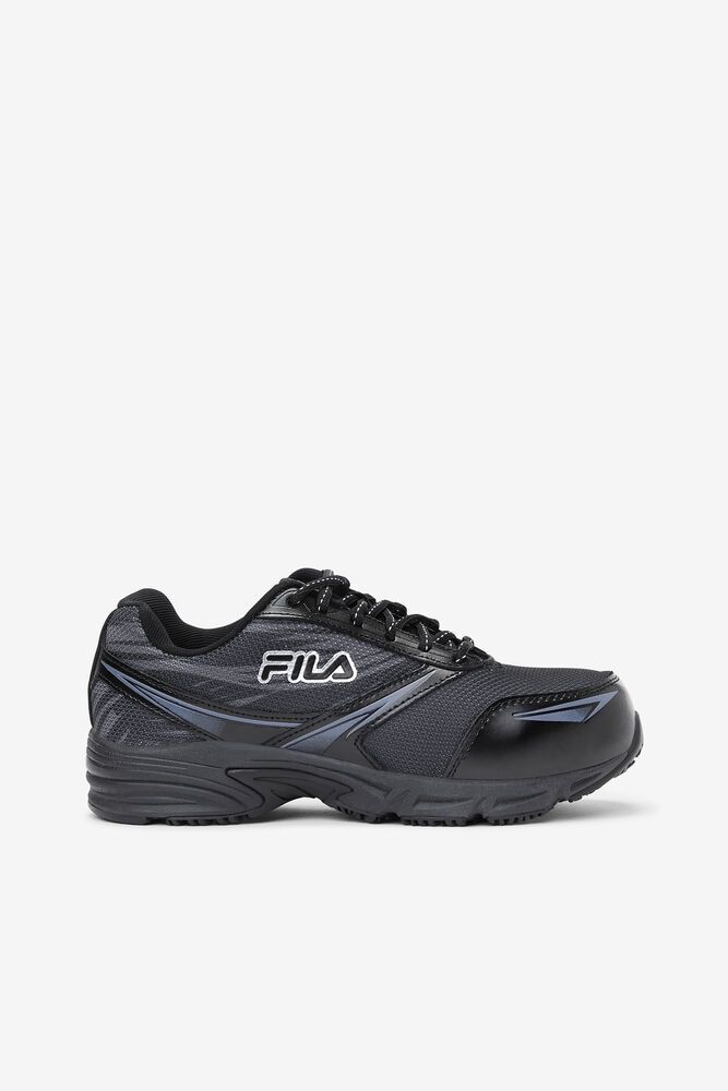 Fila Work Shoes Womens Black - Memory Meira 2 Slip Resistant Composite Toe - Philippines 4201873-EP